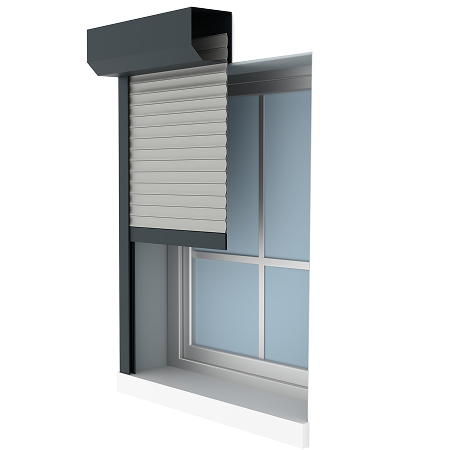 Pose en applique contre façade