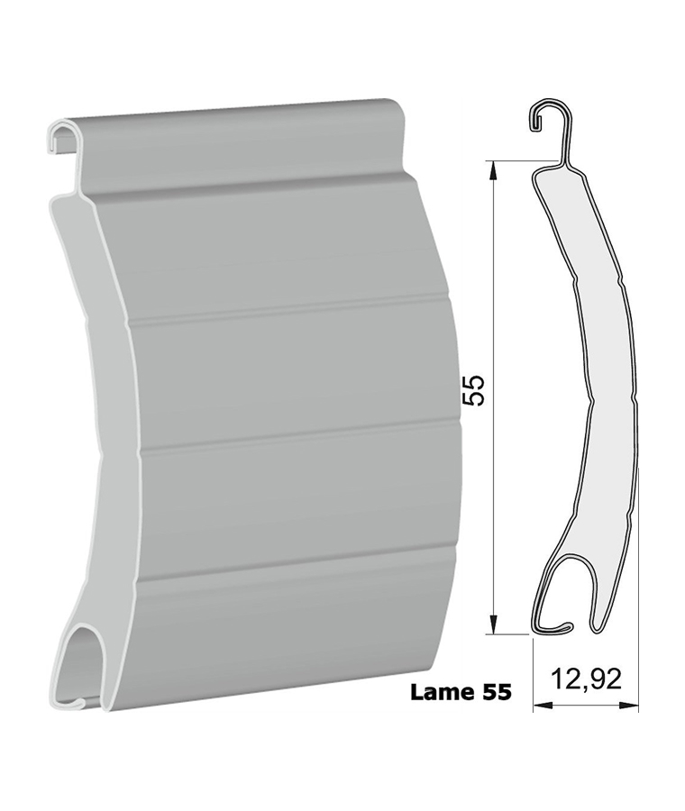 Lame 55 volet roulant rénovation