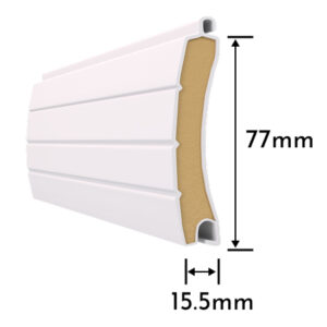 lame volet roulant épaisseur 77