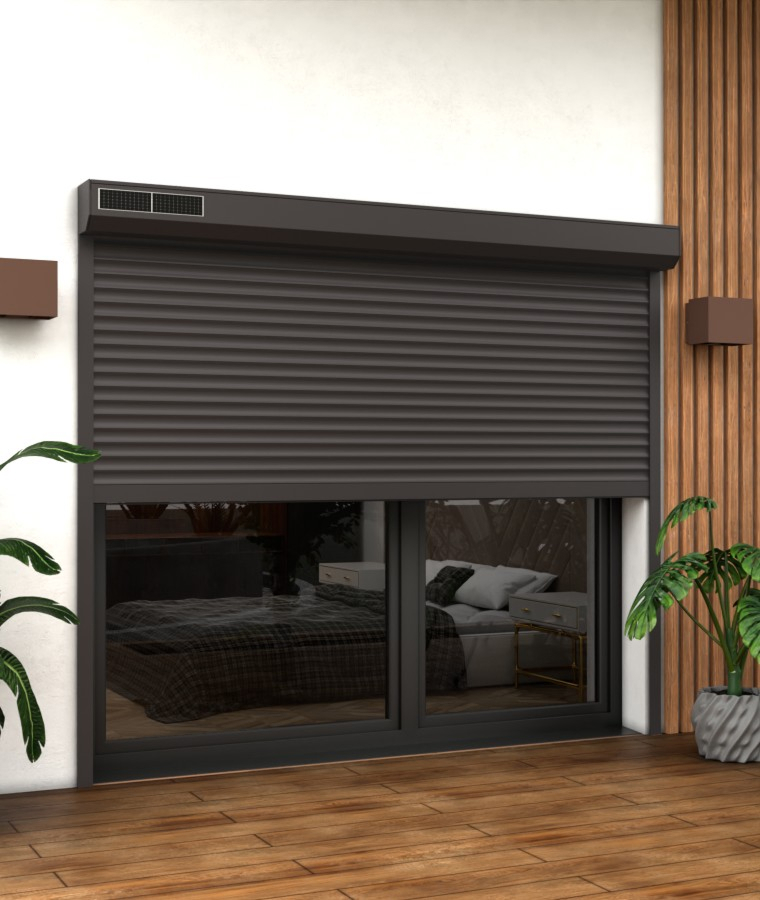 Volet roulant rénovation sur mesure - Motorisé solaire