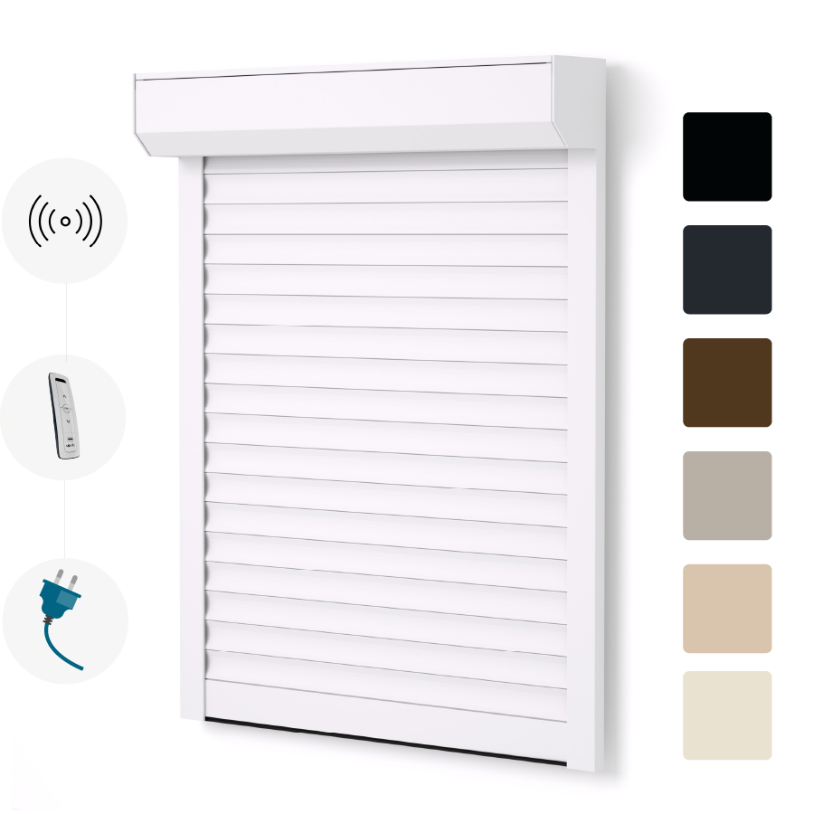 volet roulant rénovation électrique avec télécommande