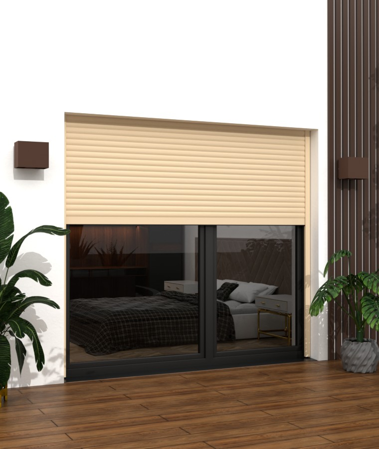 volet roulant traditionnel Beige RAL 1015 (ivoire clair)